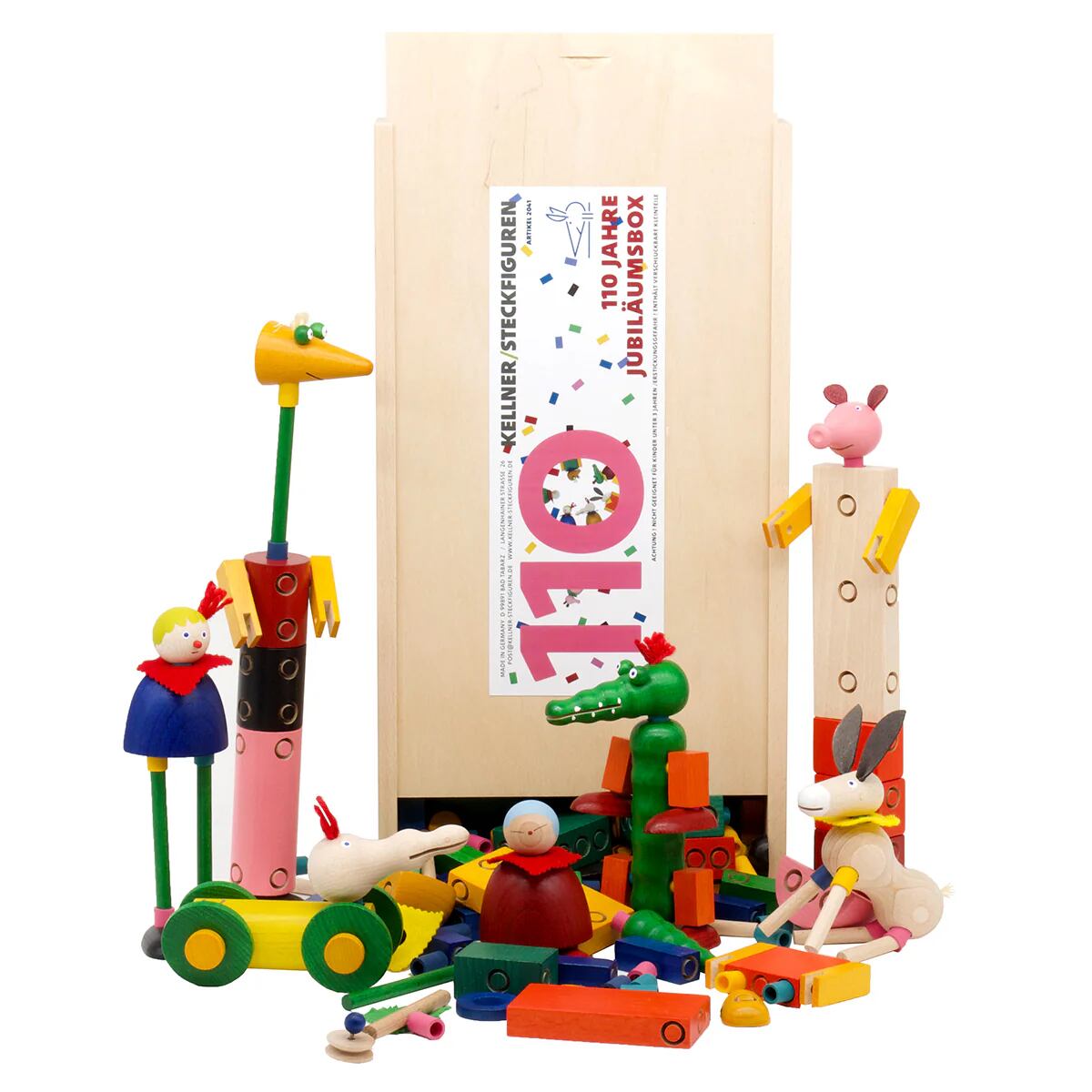 ケルナースティック　木製知育玩具 3才半-〉ケルナースティック 木箱入り | TOYS&GIFT MOMO