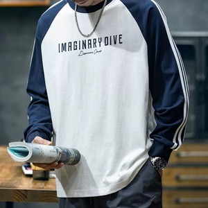 スリーブライン ラグランスリーブTシャツ 2カラー 10031