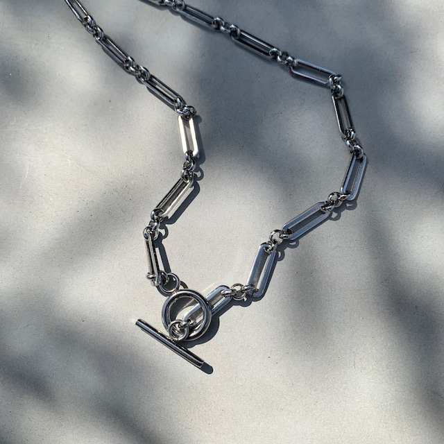 ＜stainless＞ Figaro  necklace