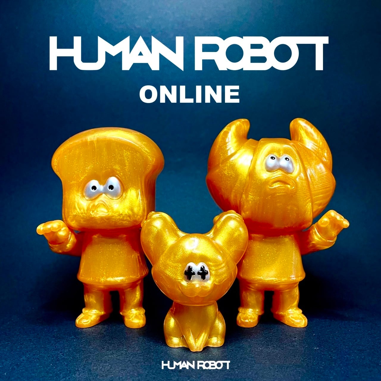 HUMAN ROBOT ショックン ワッサン レオンチャンネル ソフビ