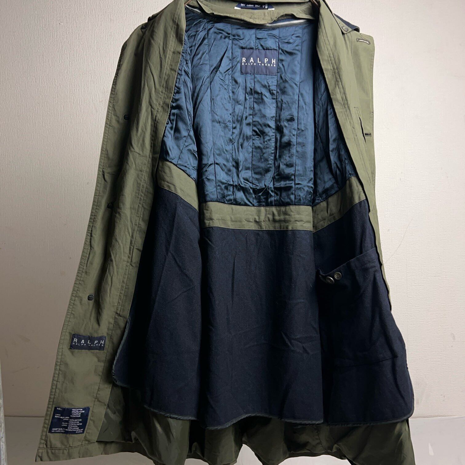 RALPH LAUREN Balmacaan Coat ラルフローレン ステンカラーコート