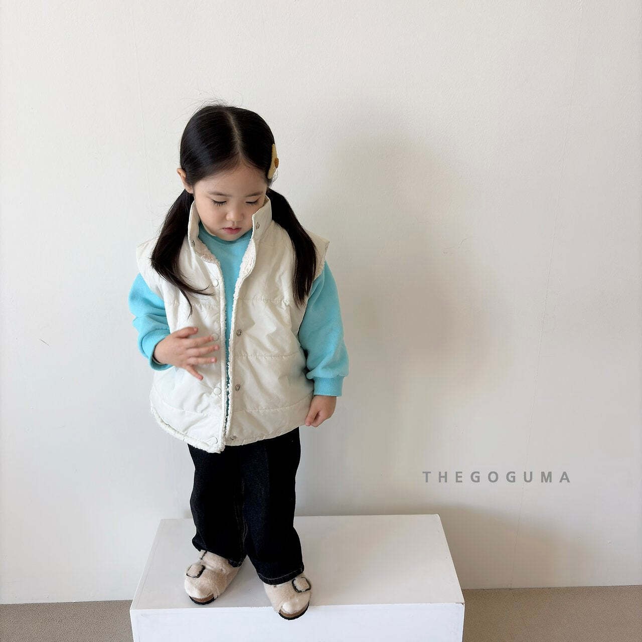 【取寄】THE GOGUMA ボア中綿ベスト｜冬服｜韓国子供服