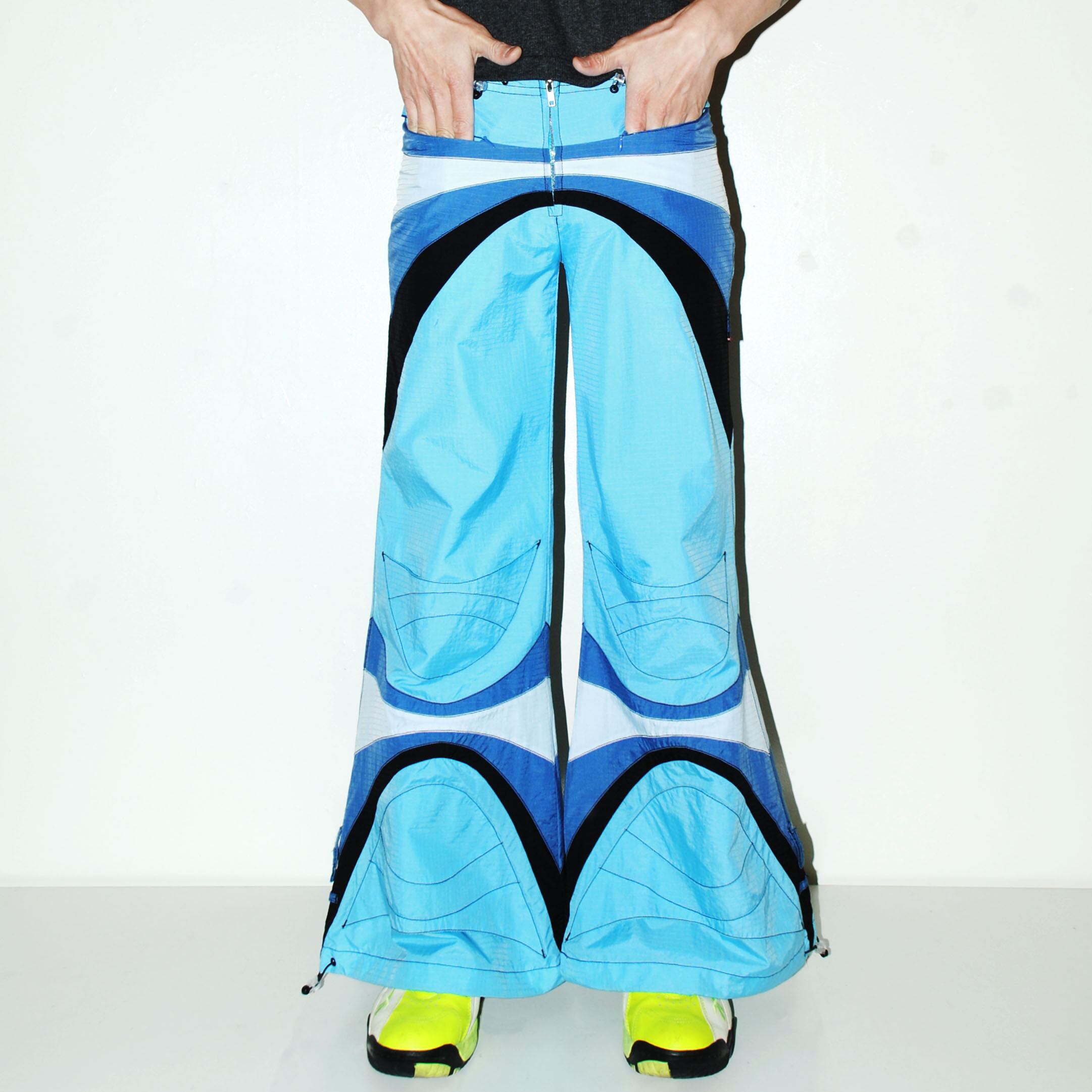 00s rave パンツ 00s Euro rave design pants | excube.e_shop