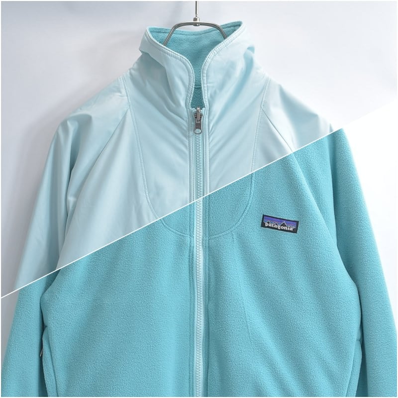 00s patagonia パタゴニア S7 Women's Duality Jacketリバーシブル ナイロン フリース ブルゾン ヴィンテージ ビンテージ USA アメリカ古着 レディースSサイズ