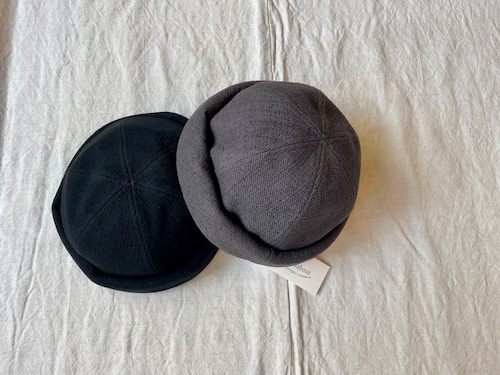 roundabout / Cotton x Linen Pripela Roll Cap