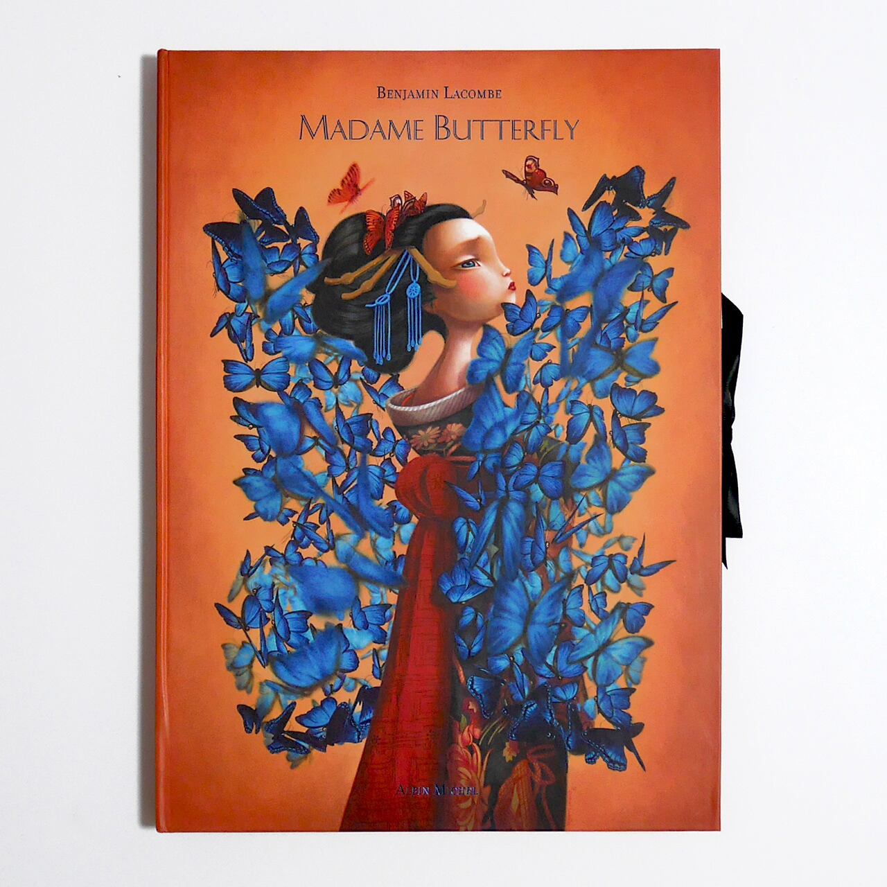 アコーディオン絵本「Madame Butterfly (édition 2016) 」イラストレーターBenjamin Lacombe（バンジャマン・ラコンブ）