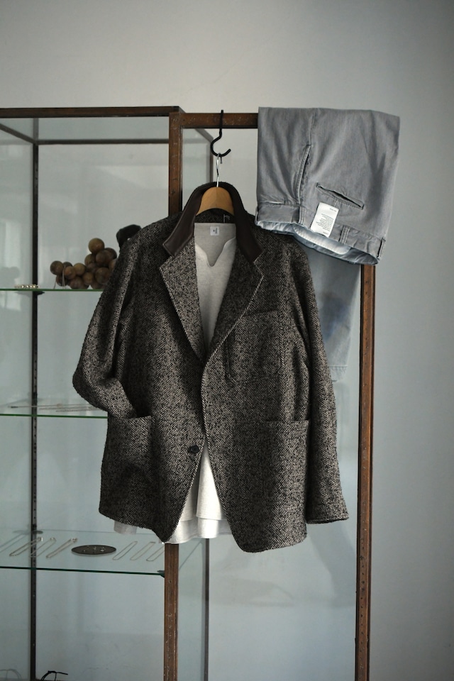 CIOTA / Exclusive Denim Slacks (Light Gray)