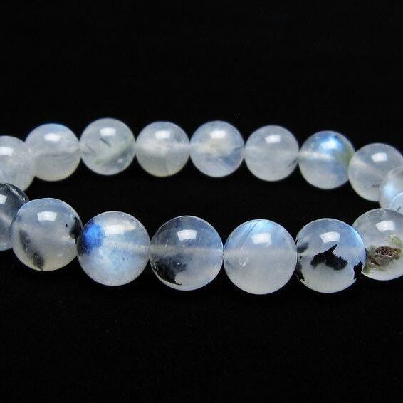 ムーンストーン ブレスレット 11mm 一点物 メール便可 [M便 1/10] 111-44939