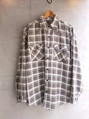 1970s PRINT FLANNEL SHIRTS