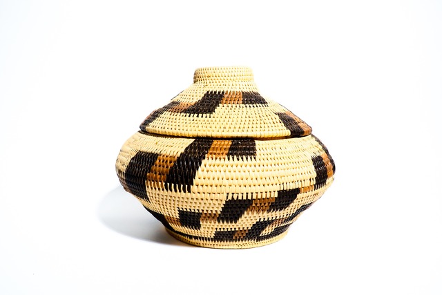 Lombok big basket with Lid