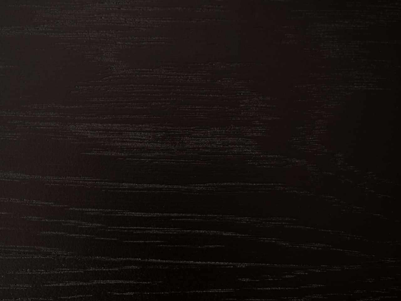 60cm×75cm 角型カフェテーブル 木製 黒 クラシック・画像7