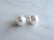 14k shell pearl pierce