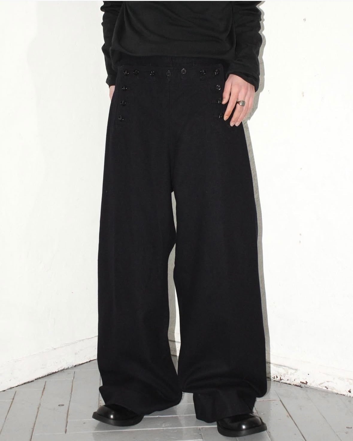 70s(1970) US NAVY Wool Sailor Pants