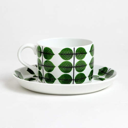 Gustavsberg グスタフスベリ Bersa ベルサ ティーカップ＆ソーサー - 52 北欧ヴィンテージ　☆わけあり☆