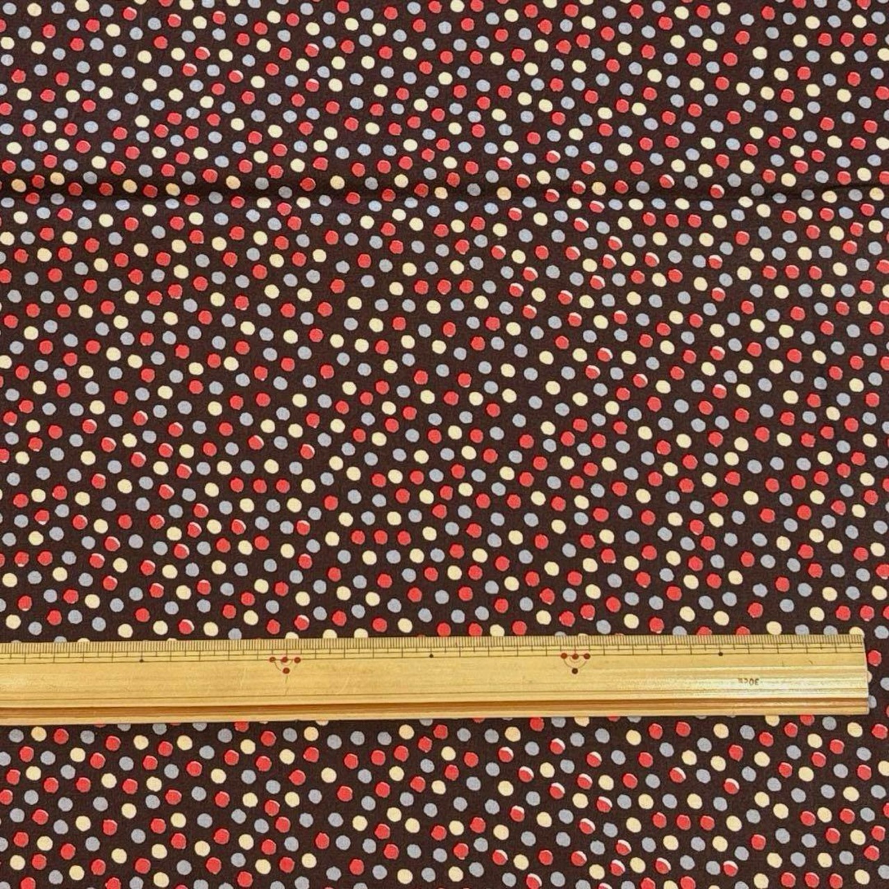 Cdr446◆50cm◆S◆綿100%シーチング生地◆小水玉模様