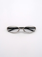 Glasses 021 Silver Bite (black)
