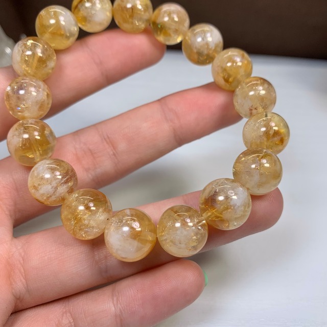 3.エンジェルミスト・シトリンブレスレット