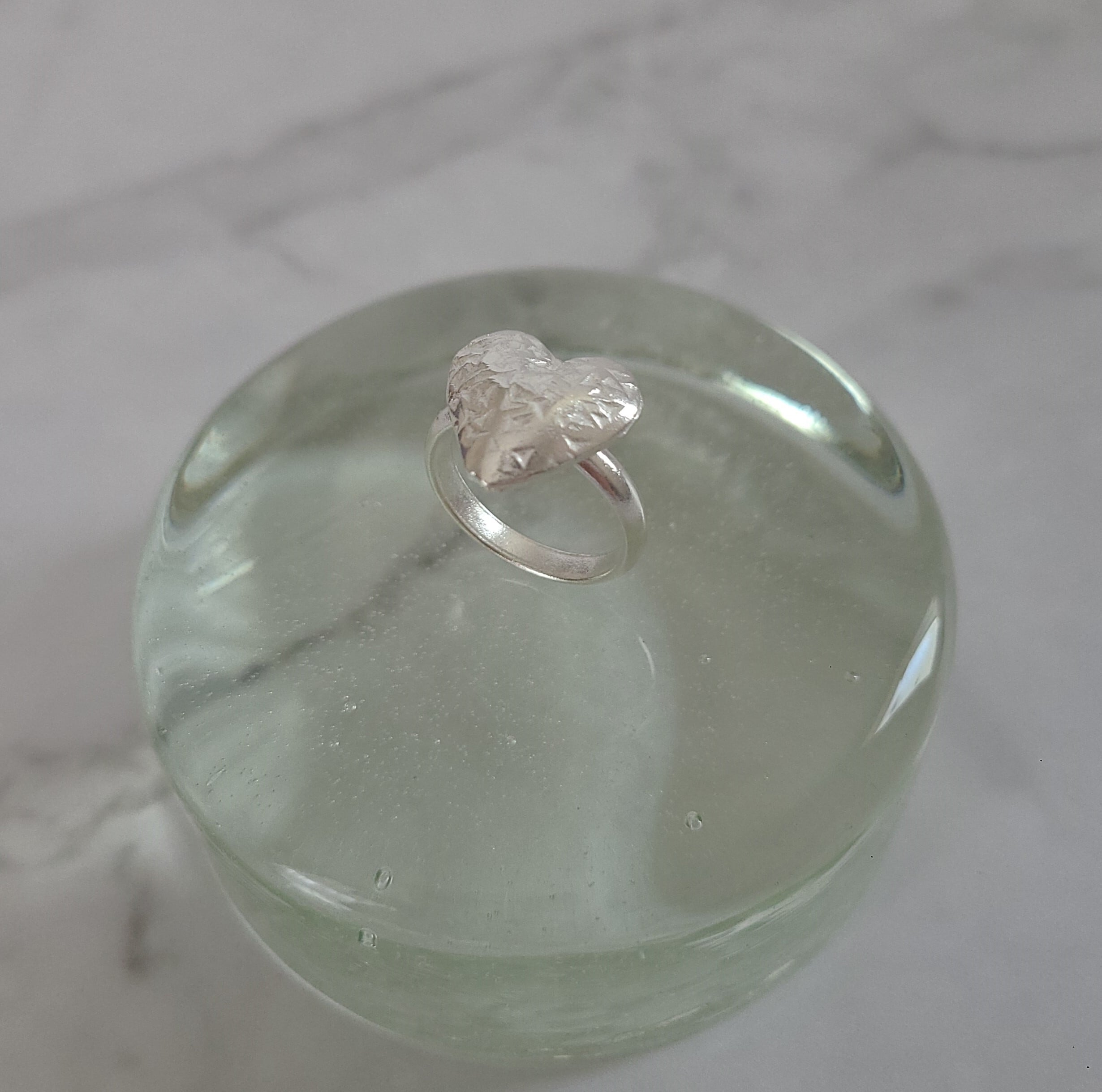 カレンシルバーリング 【heart】 | Tsubu