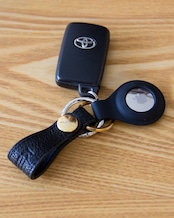 【ヒグマレザーデビュー記念 2/28まで送料無料!】【ヒグマレザー】ループキーホルダー|KEETSオリジナルホック/ベルトループ対応