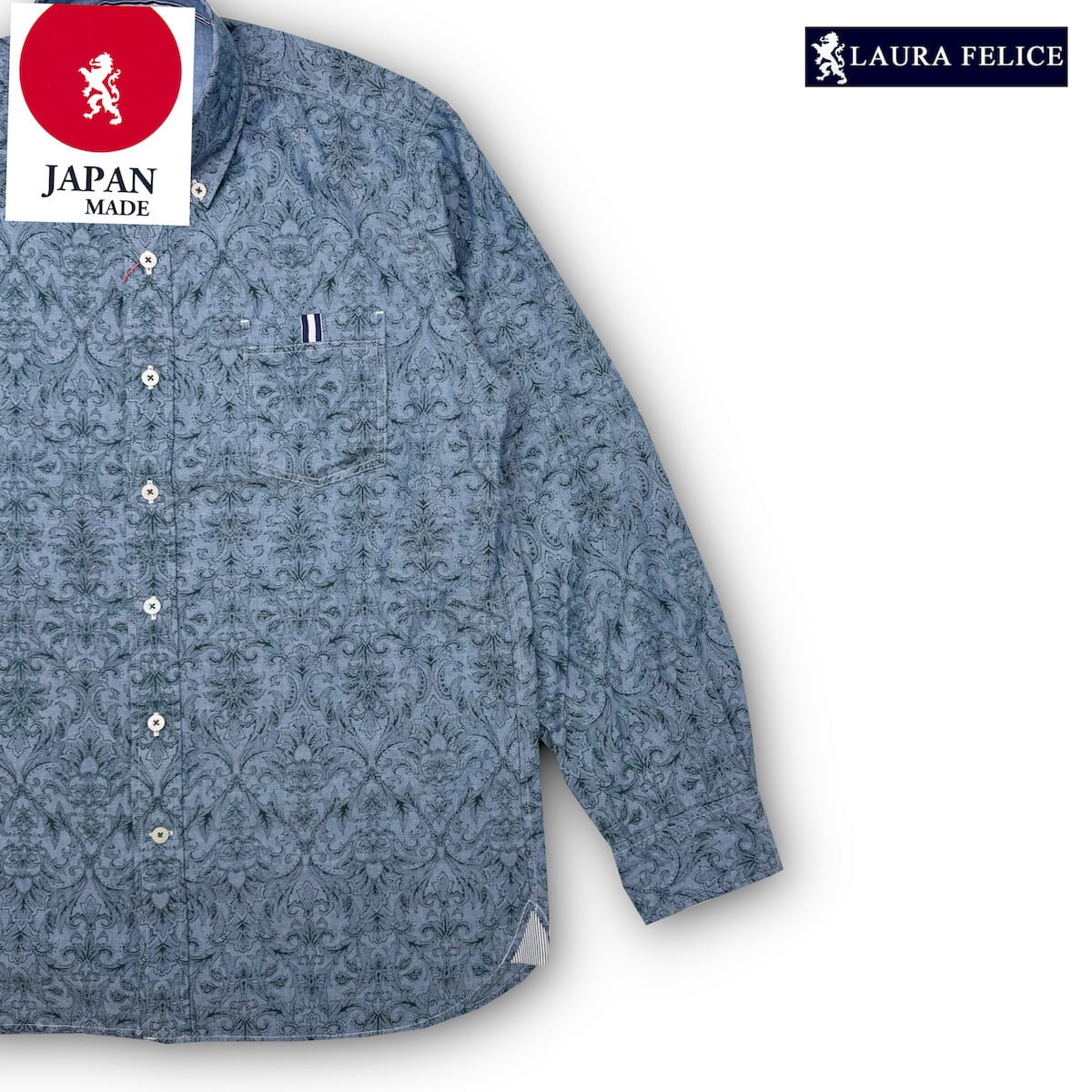 メンズファッション 街の洋服屋フタバ 長袖シャツ ラウラフェリーチェ 