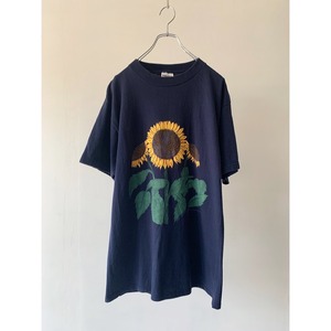 sunflower print T-shirt