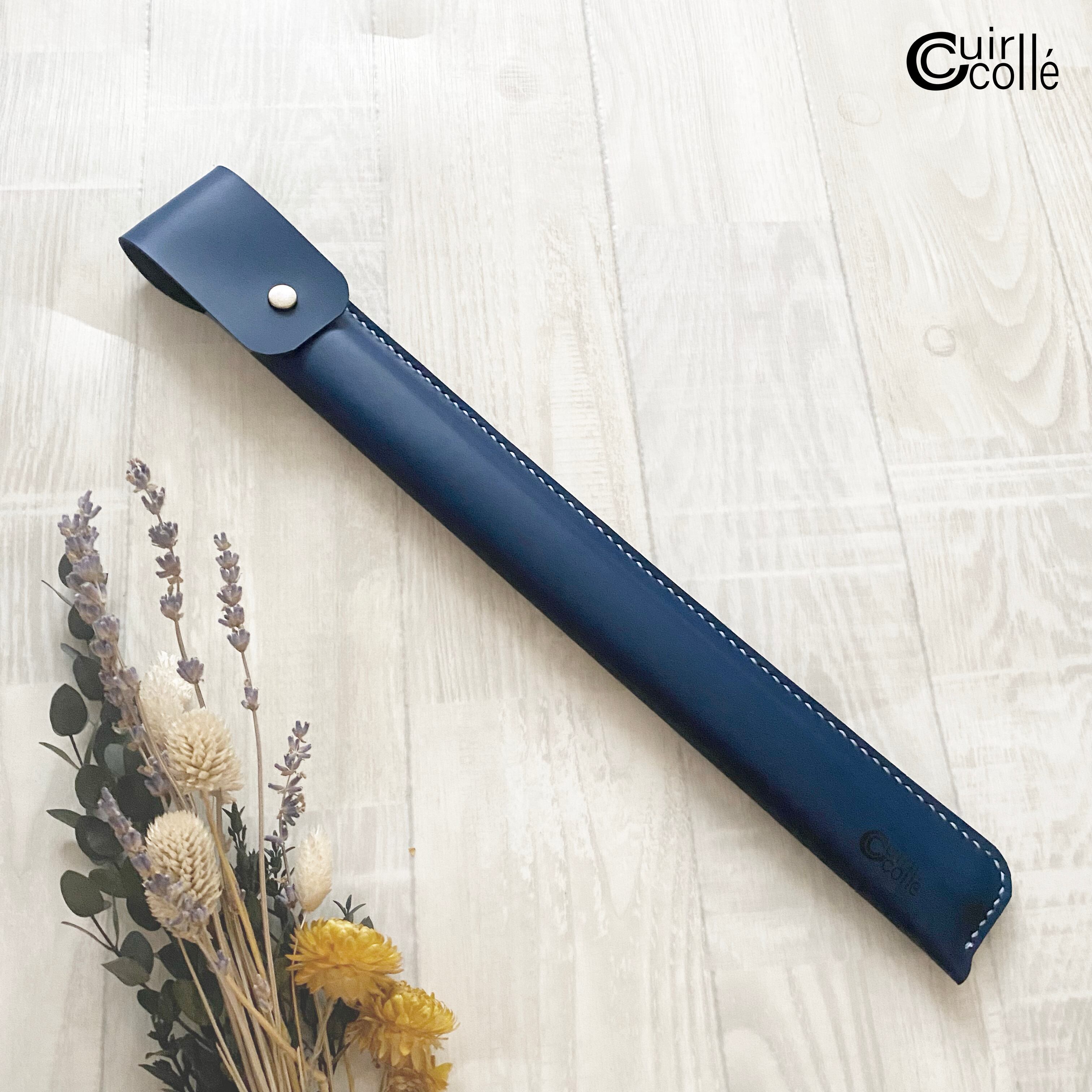 Flute-フルート*【オリーブグリーン】ドラムスティックケース | Cuir