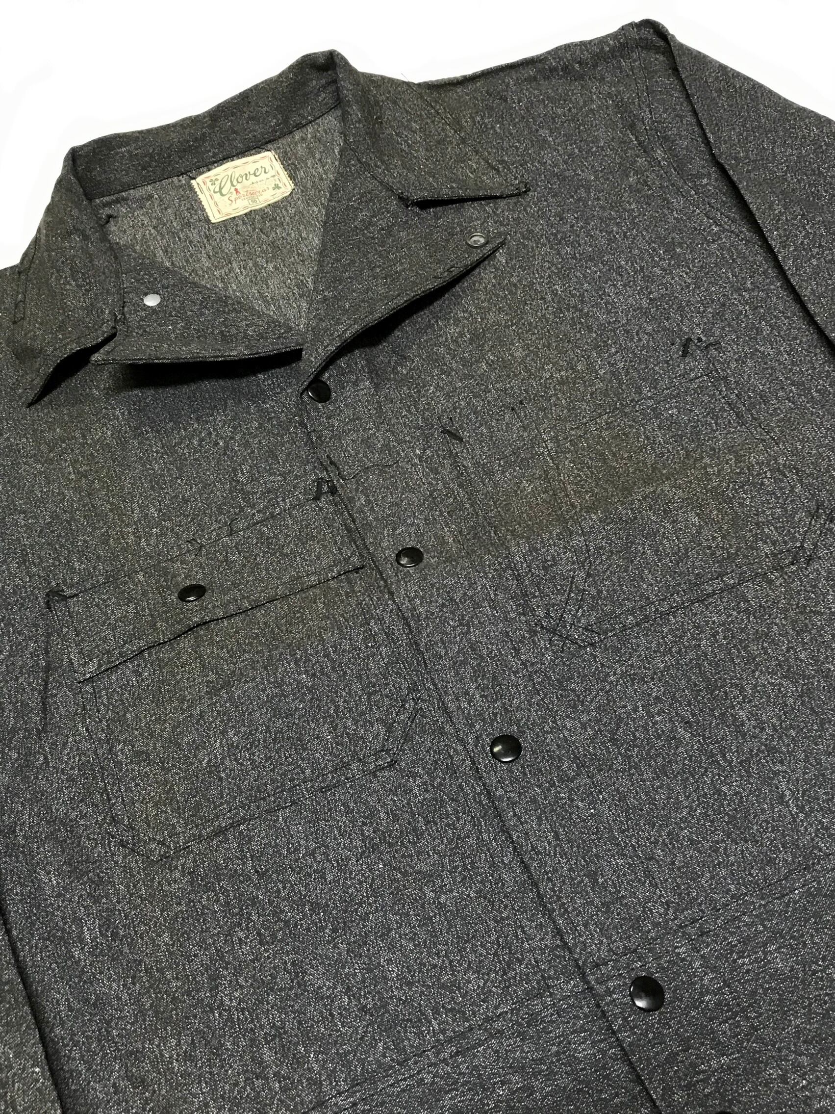 DEAD STOCK 40's Clover Sportswear スポーツジャケット DEAD STOCK 40's Clover Sportswear スポーツジャケット