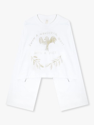 SHINYAKOZUKA | BUZZED BIRD (ECRU / GOLD)