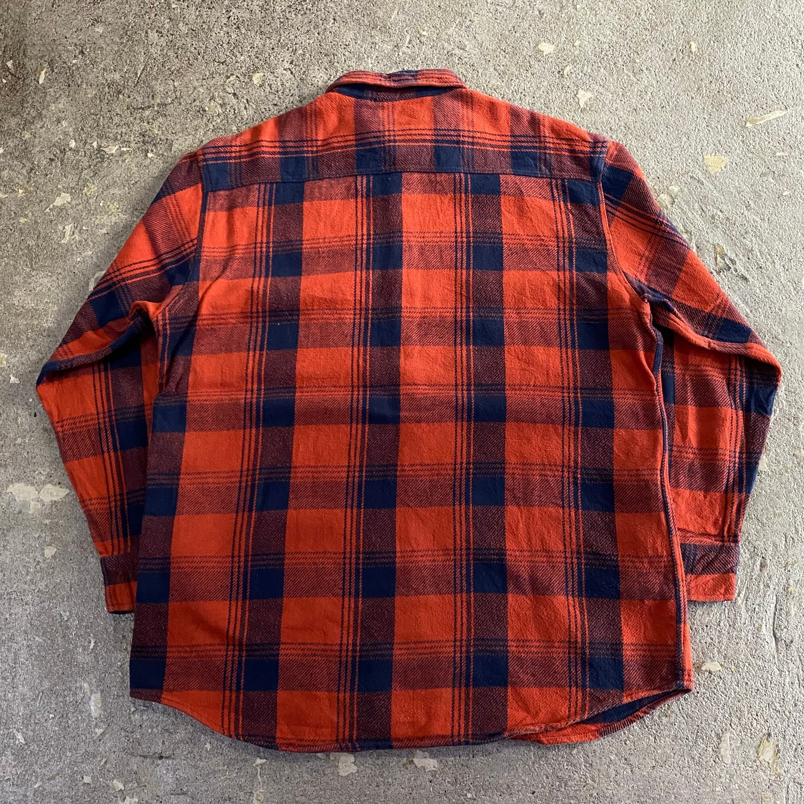 90s ST. JOHN'S BAY heavy flannel shirt【仙台店】 | What’z up powered by BASE