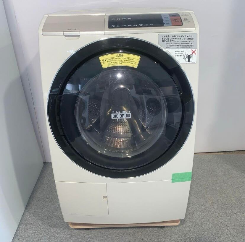 日立 ドラム式洗濯機 BD-SV110CL 2019年製 洗濯11kg乾燥6kg 日立ドラム