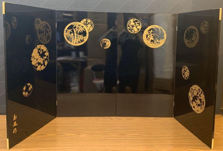 花丸 78cm 屏風　五月人形 花丸 78cm 屏風五月人形