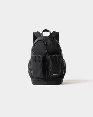 TIGHTBOOTH / DOUBLE POCKET RIPSTOP BACKPACK / BLACK