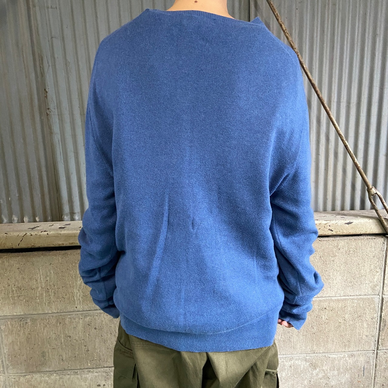 Polo Ralph Lauren ポロ ラルフローレン Vネック ピマコットンニット 