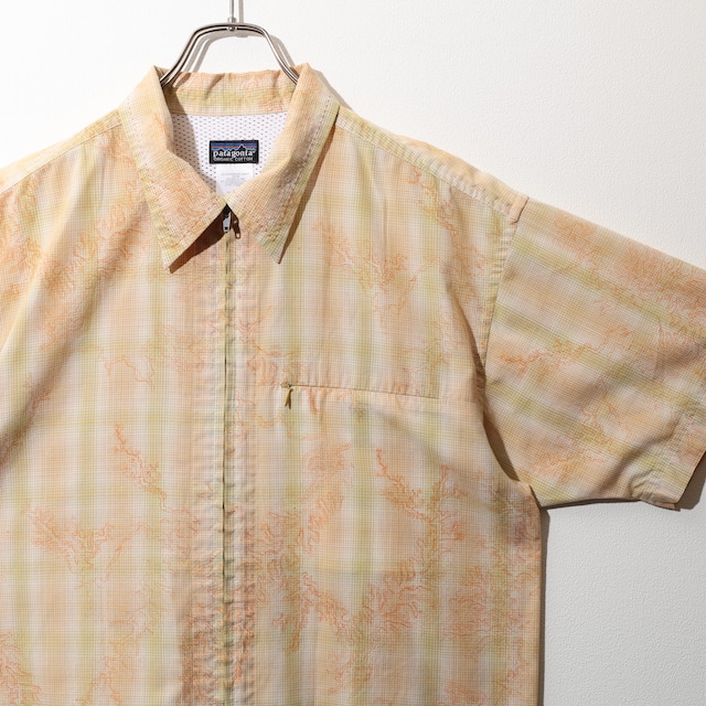 美品 L 07年 オンブレ Sideburn Shirt Patagonia Rhythm リズム パタゴニア サイドバーンシャツ