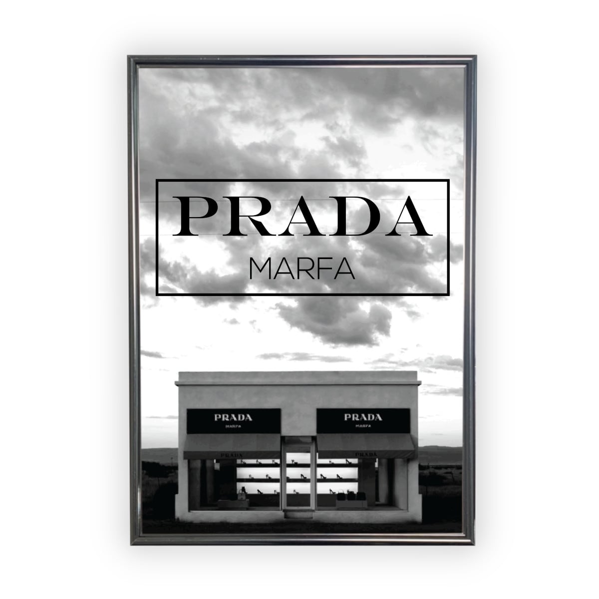 Prada Marfa ポスター 額付き Prada Marfa ポスター 額付き 【公式通販】