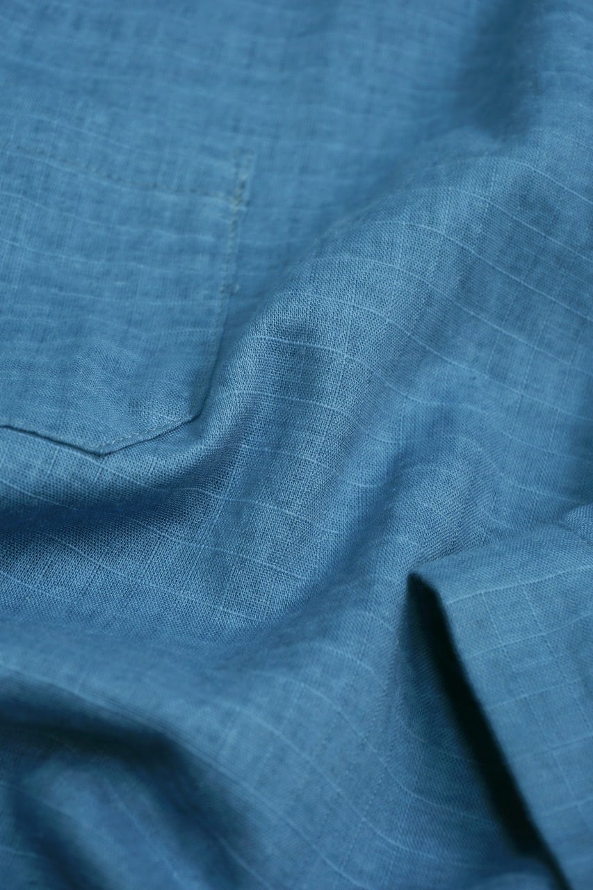 Co. Li. Ripstop Open Collar Shirt
