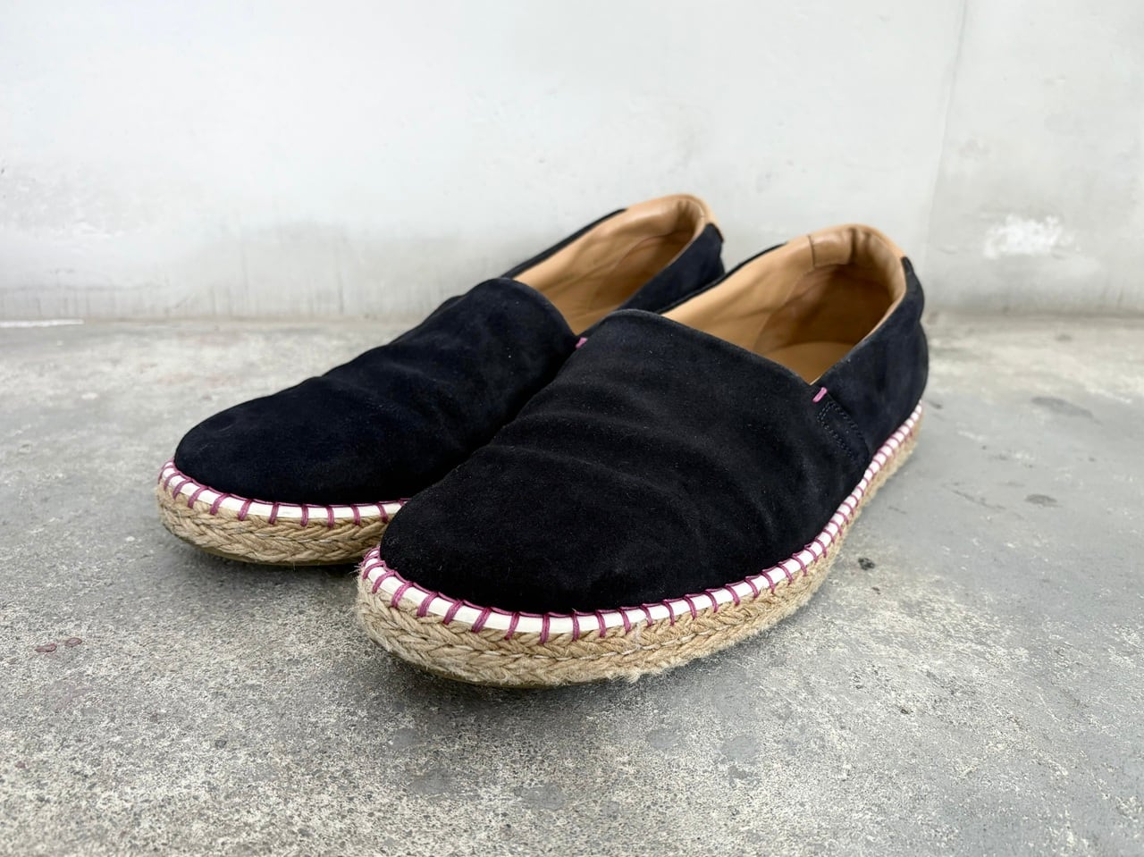2014 LOUIS VUITTON Espadrilles slip-on shoes MADE IN ITALY