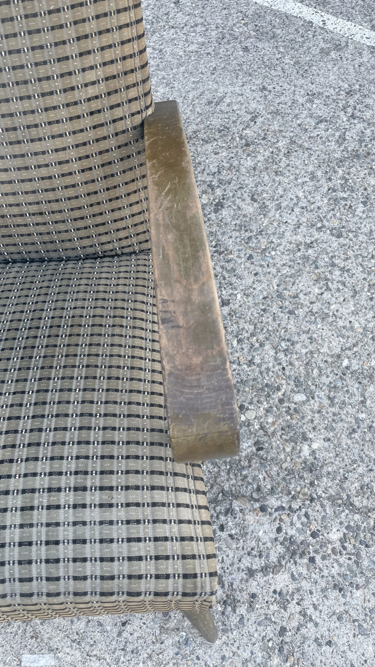 ”色あせも、味わいになる”一人掛けソファ②