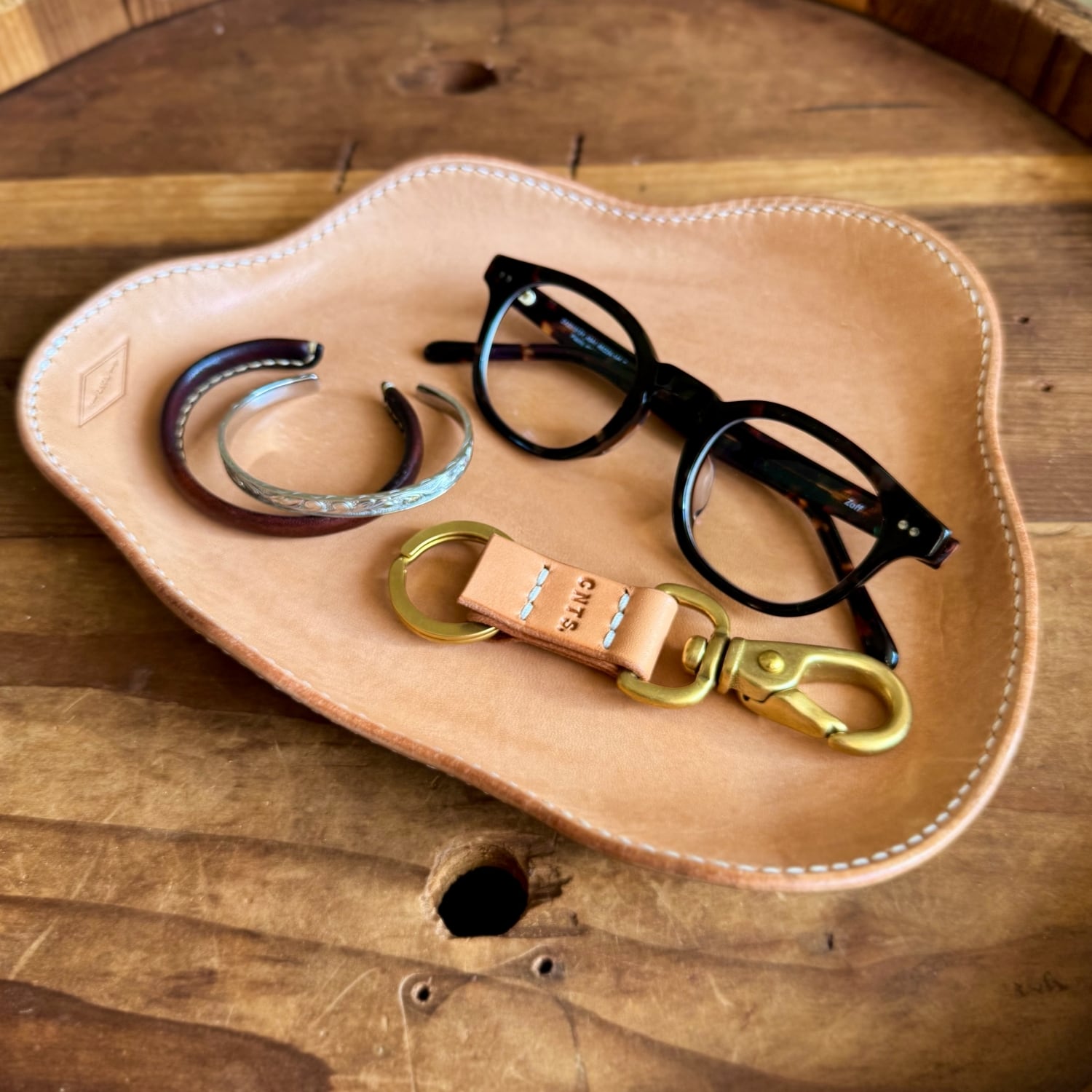 革財布 S-039 レザーウォレット シンプル ヌメ革 | LIFE leatherworks