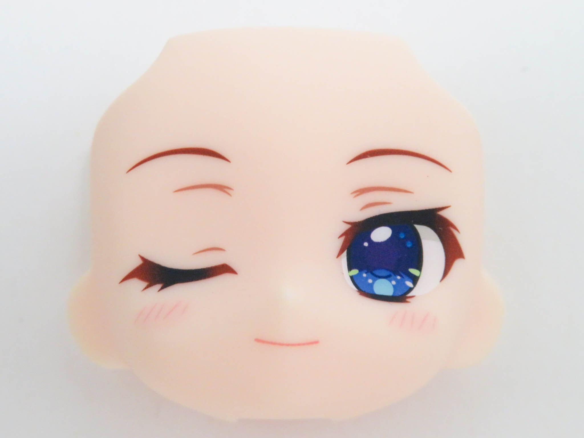 【2868】 九條都 顔パーツ ウインク顔 ねんどろいど