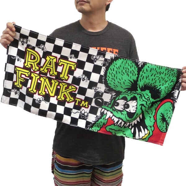RAT FINK】ラットフィンク フェイスタオル | アメリカン雑貨 プラウド