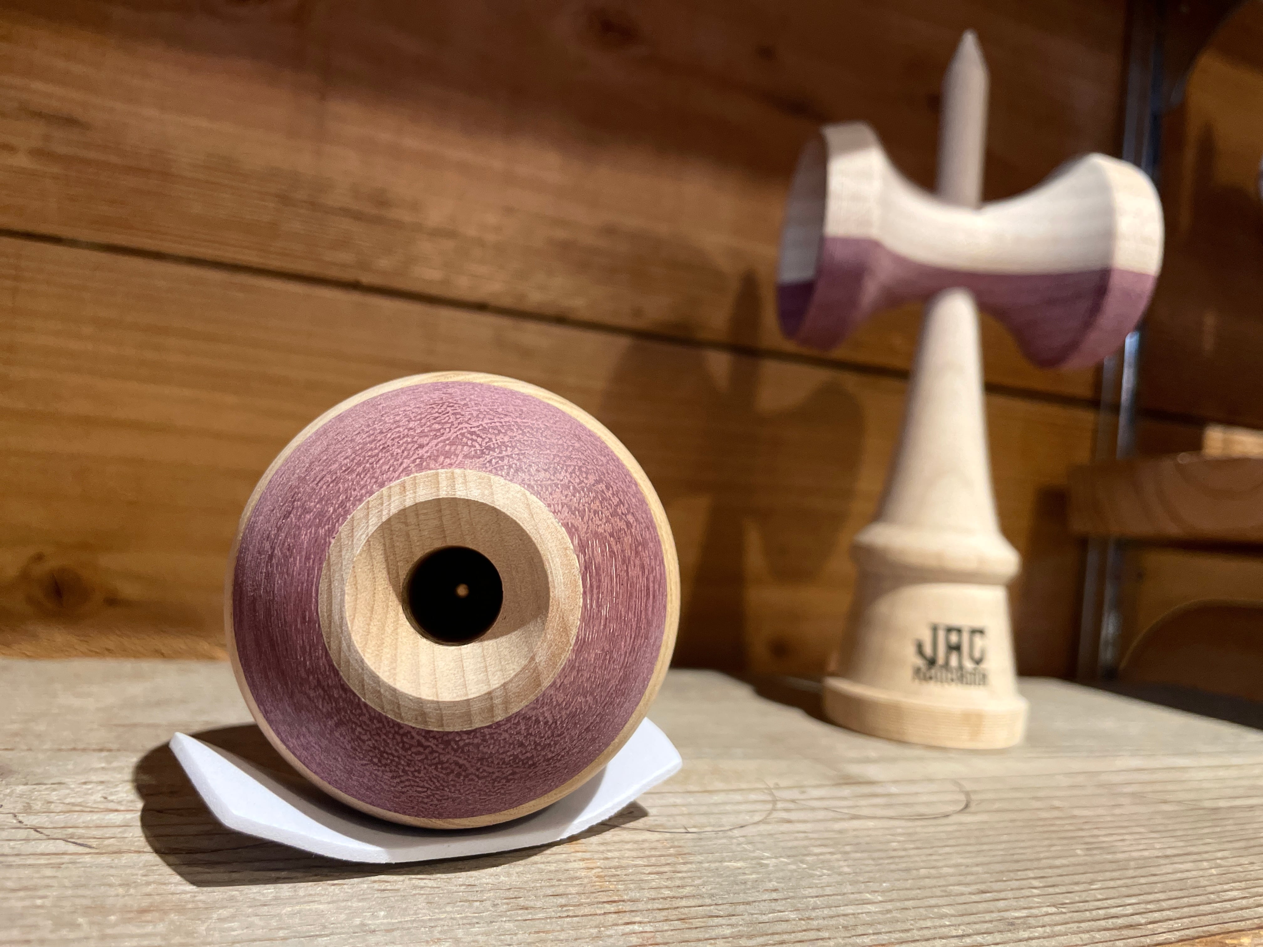 JAC KENDAMA JAC 10TH ANNY KEYAKI PURPLE QT MAPLE KEN けん玉 | MERSYS
