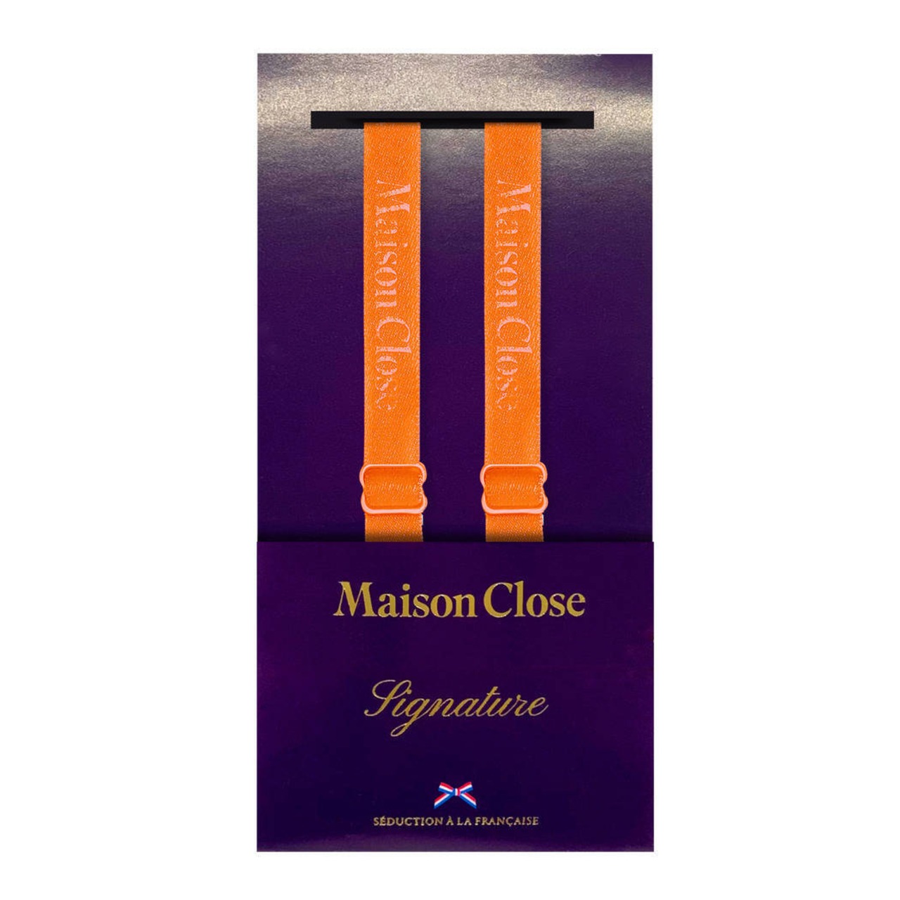 ボディランジェリー用ストラップ(肩紐) MAISONCLOSE オレンジ