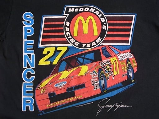 90's McDonald's RACING TEAM NASCAR マクドナルド レーシング