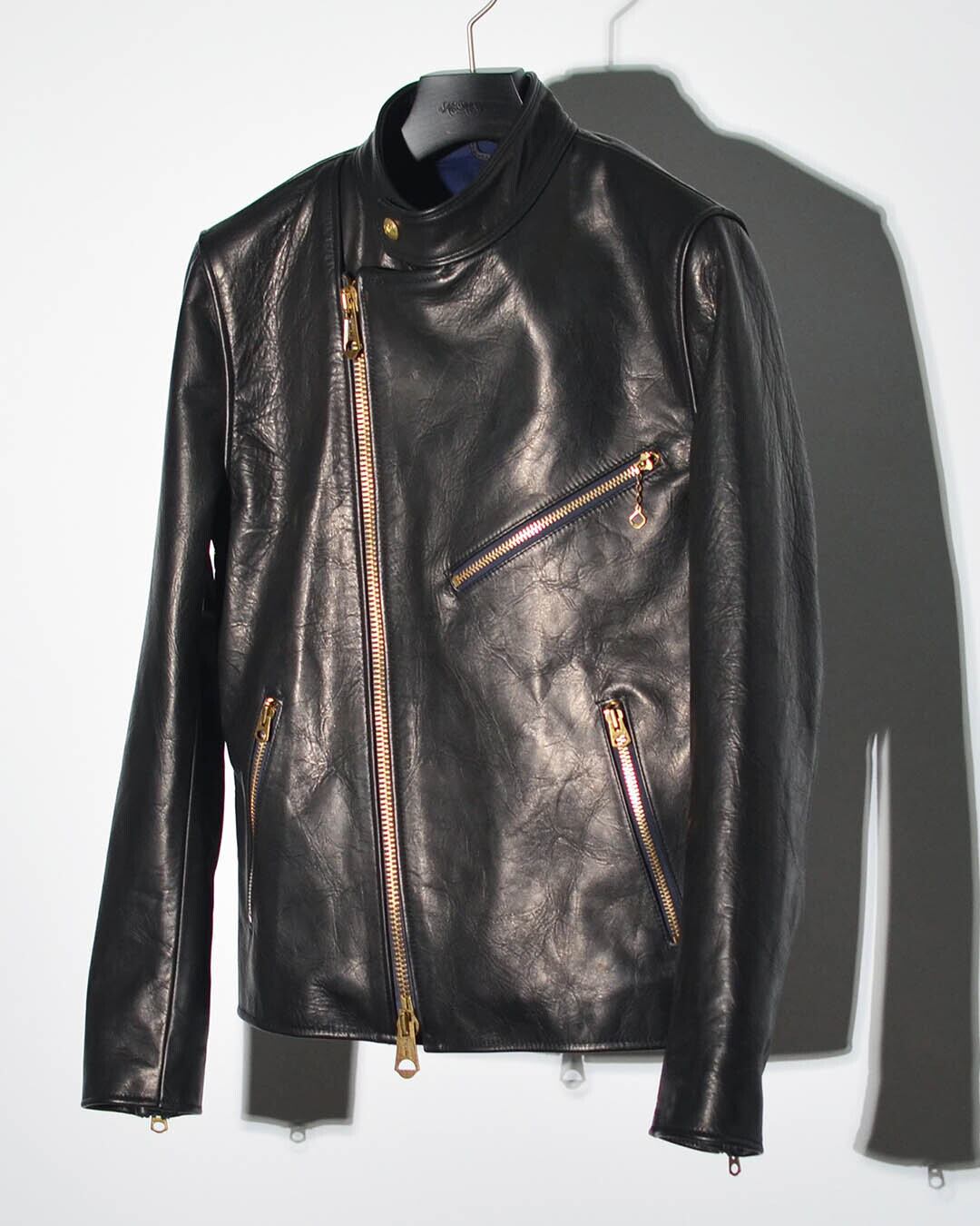 ja 様NO,NO,Yes! バイアスライダースジャケット　ダブル　馬革 カラービスポーク/バイアスライダース | No,No,Yes ! Leather Tailor Tokyo