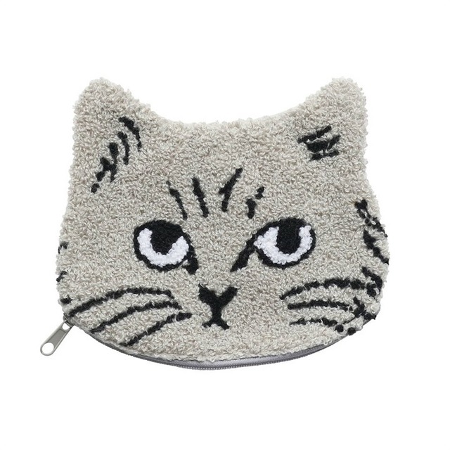 【松尾ミユキ】ダイカットポーチ cat moco pouch