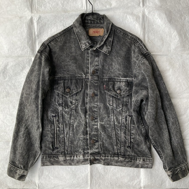 80’s Levi’s 70507-0253 先染めブラック デニムトラッカージャケット