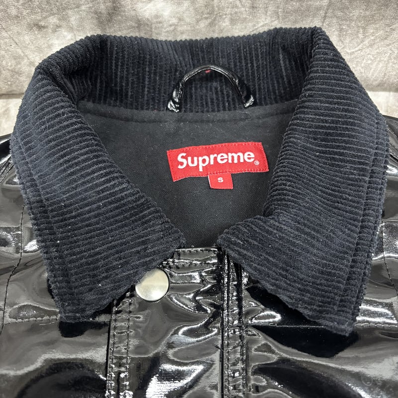 Supreme/シュプリーム【2018SS】Quilted Patent Vinyl Work Jacket