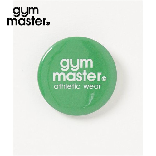 gym master ジムマスター 缶バッジ 32mm SMALL 日本製 ピンバッジ アクセサリー カスタマイズ G699690 グリーン