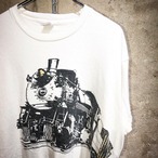 90's locomotive 珍 print tee